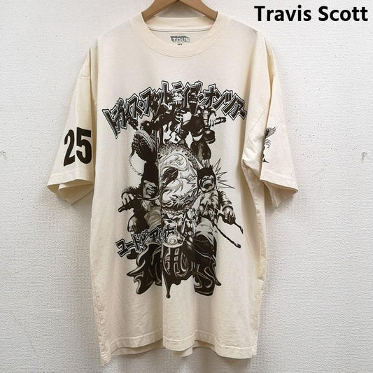 古着 USED Tシャツ 半袖 Travis Scottトラヴィス スコット Maximus in Tokyo 半袖 Tシャツ S/S TEE XL 白 / ホワイト / white メンズ USED 古着 中古 50169017