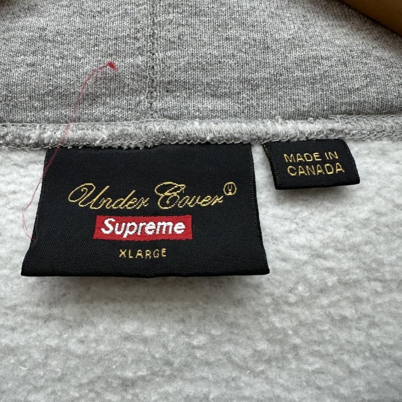 シュプリーム Supreme パーカー 長袖 23SS UNDERCOVER Anti You Hooded Sweatshirt プリント パーカー XL 灰 / グレー / gray メンズ USED 古着 中古 50169020