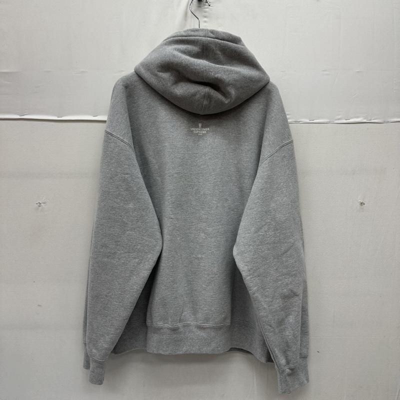 シュプリーム Supreme パーカー 長袖 23SS UNDERCOVER Anti You Hooded Sweatshirt プリント パーカー XL 灰 / グレー / gray メンズ USED 古着 中古 50169020