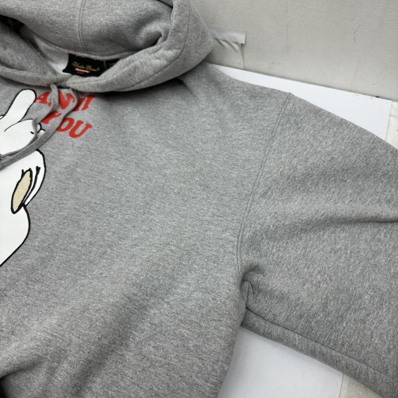 シュプリーム Supreme パーカー 長袖 23SS UNDERCOVER Anti You Hooded Sweatshirt プリント パーカー XL 灰 / グレー / gray メンズ USED 古着 中古 50169020