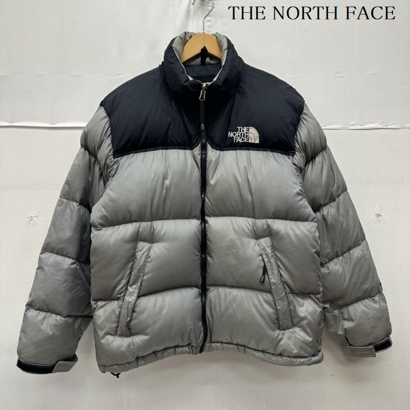 ザノースフェイス THE NORTH FACE ジャケット、上着 ダウンジャケット 90s ヌプシ センター ロゴ ダウン ジャケット M 灰 / グレー / gray メンズ USED 古着 中古 50169025