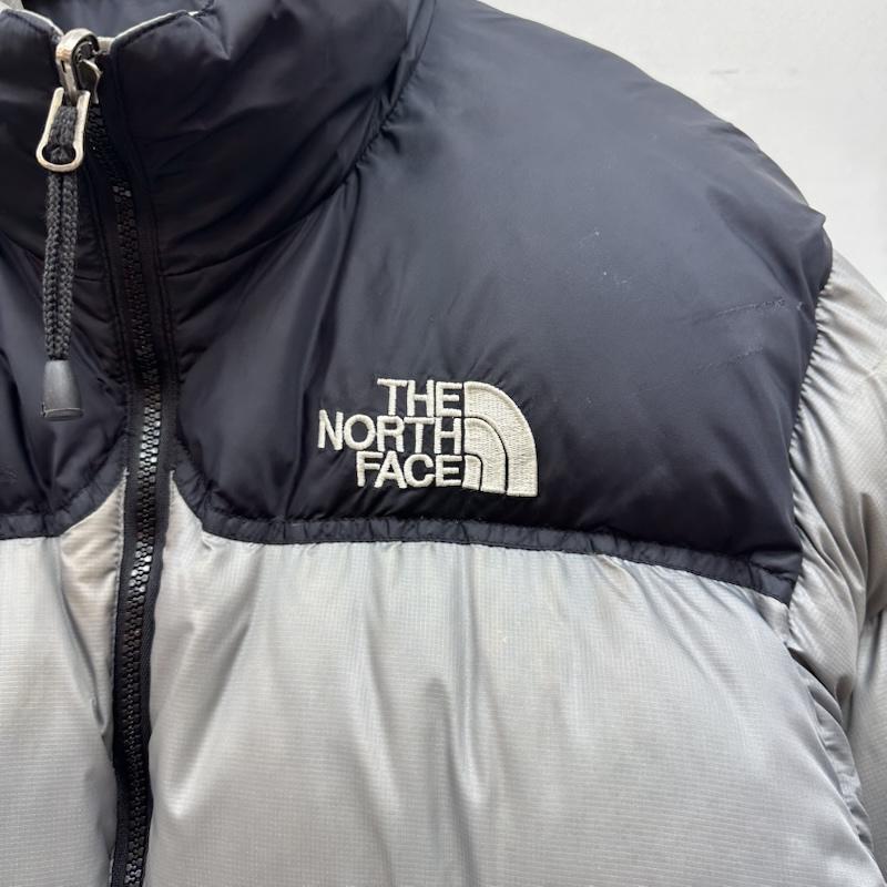 ザノースフェイス THE NORTH FACE ジャケット、上着 ダウンジャケット 90s ヌプシ センター ロゴ ダウン ジャケット M 灰 / グレー / gray メンズ USED 古着 中古 50169025