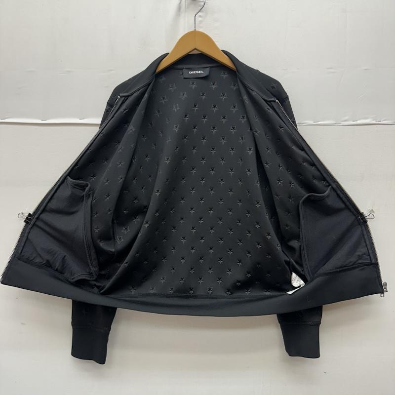 ディーゼル DIESEL ジャケット、上着 ジャンパー、ブルゾン スター エンボス ボンバー ジャケット S.C.TR00083 S 黒 / ブラック / black メンズ USED 古着 中古 50169035
