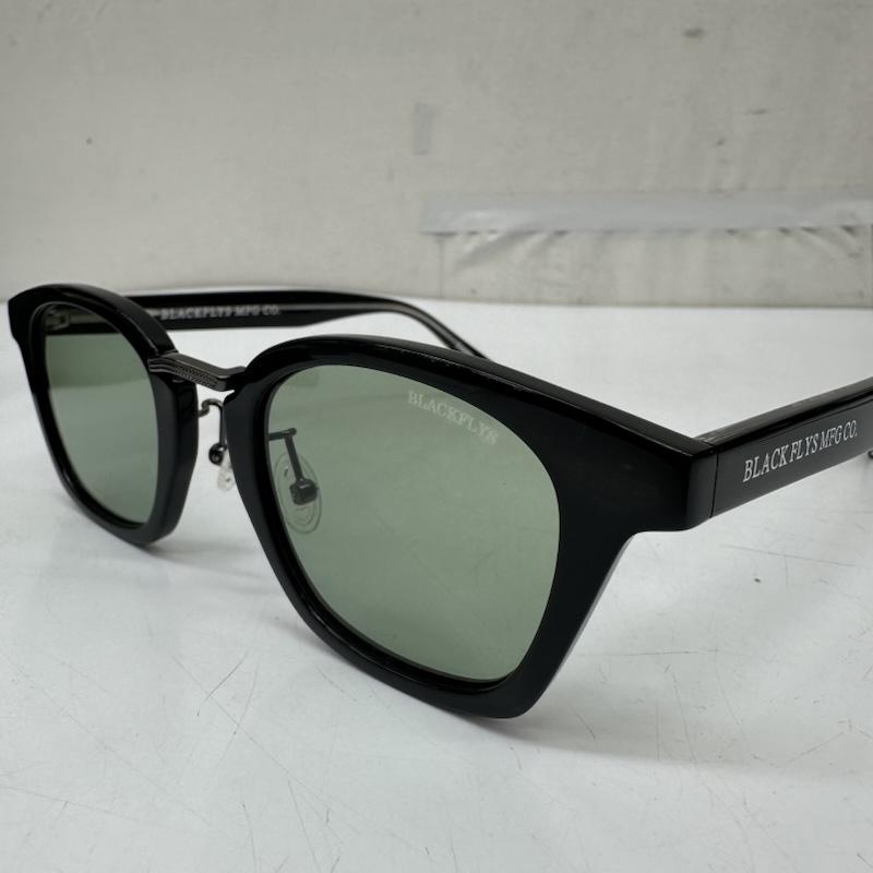 ブラックフライズ BLACK FLYS めがね・サングラス サングラス FLY CHESTER サングラス ケース付属 BF-1325-07 - 黒 / ブラック / black X 緑 / グリーン / green メンズ USED 古着 中古 50169047