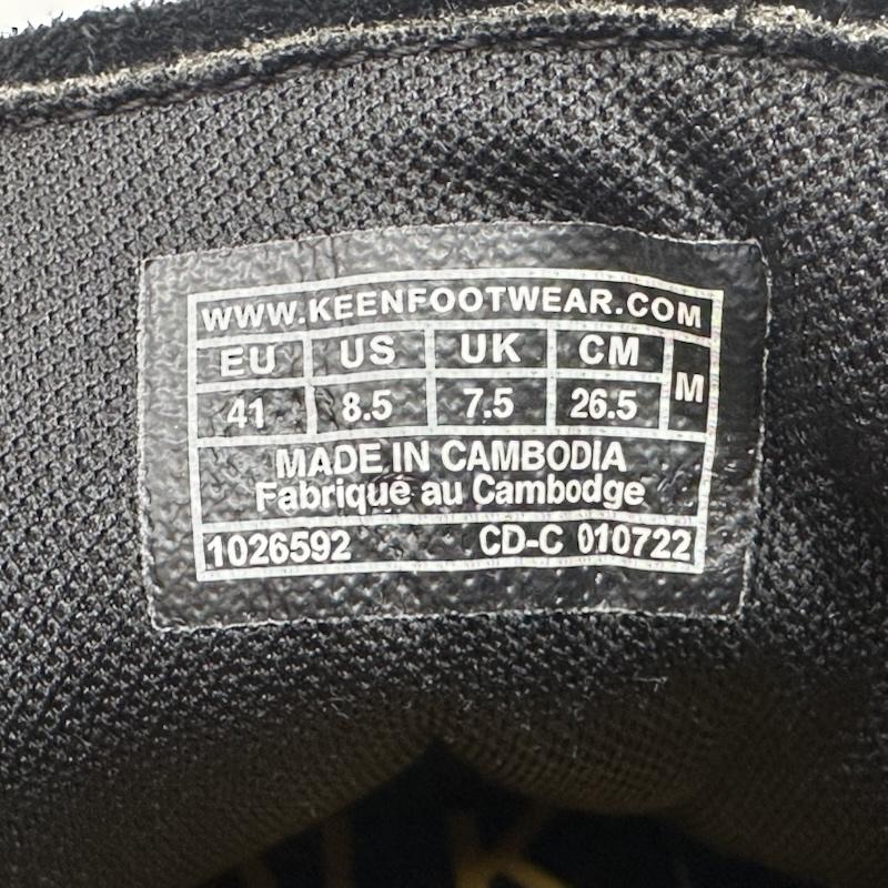キーン KEEN スニーカー スニーカー Jasper ジャスパー クライミング シューズ 1026592 26.5cm 黒 / ブラック / black メンズ USED 古着 中古 50169048