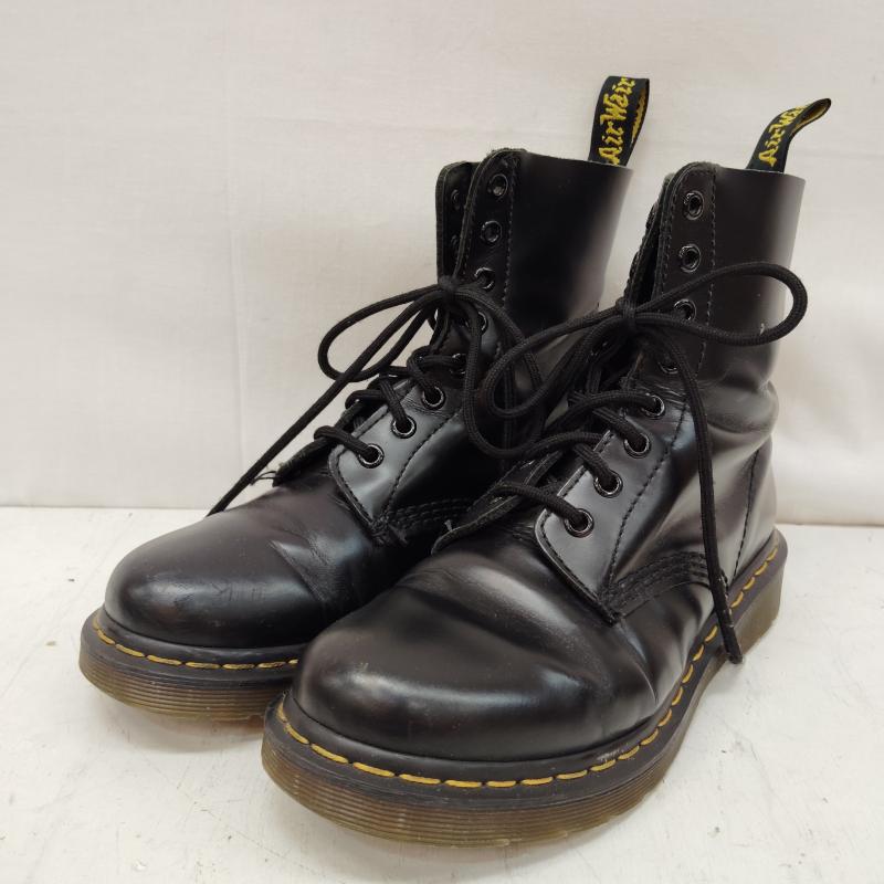 ドクターマーチン Dr.Martens ブーツ エンジニアブーツ 1460 8 ホール ブーツ UK：5 黒 / ブラック / black レディース USED 古着 中古 50169061