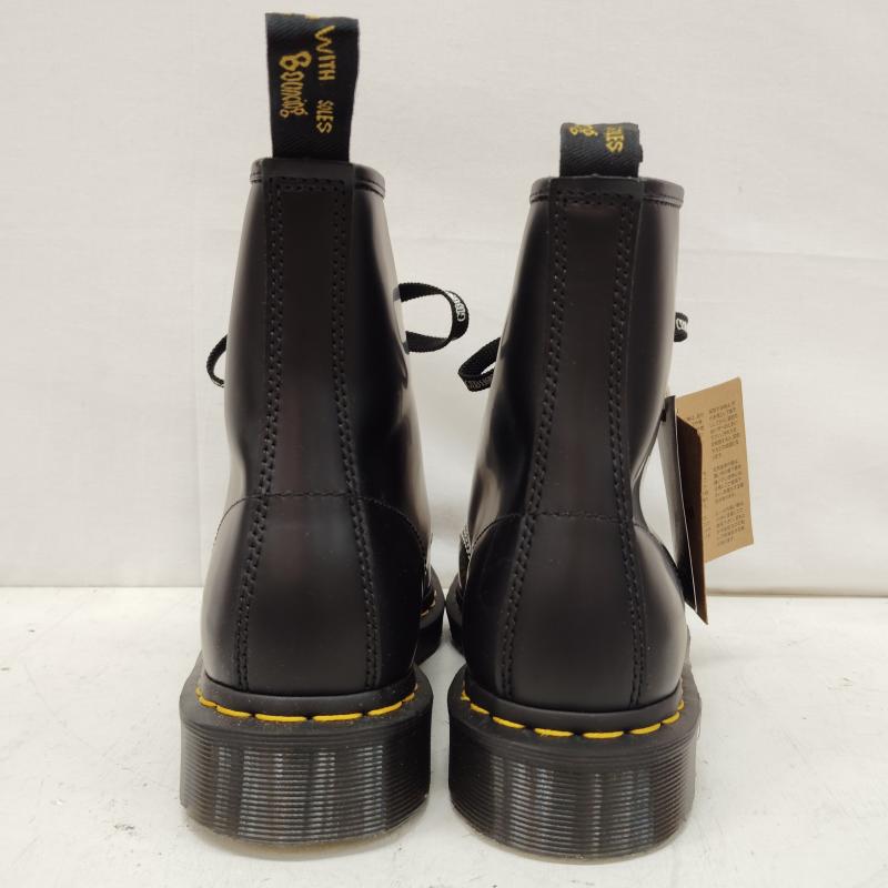 ドクターマーチン Dr.Martens ブーツ エンジニアブーツ 1460 8 ホール ブーツ CBGB ＆ OMFUG 60周年記念 コラボ UK：7 黒 / ブラック / black メンズ USED 古着 中古 50169063