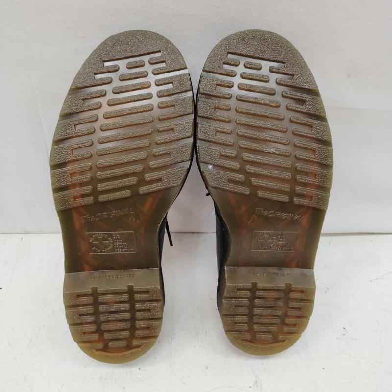 ドクターマーチン Dr.Martens ブーツ エンジニアブーツ 3 ホール レザー シューズ スチールトゥ 1925 5400 UK：7 黒 / ブラック / black メンズ USED 古着 中古 50169064
