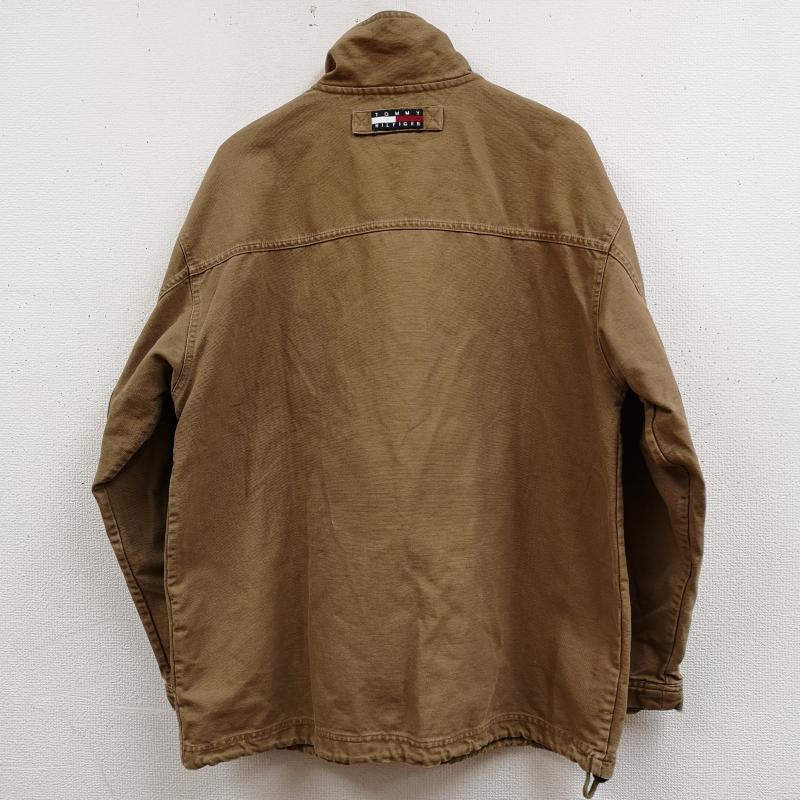 トミーヒルフィガー TOMMY HILFIGER ジャケット、上着 ジャンパー、ブルゾン 90s ダック地 ハーフ ジップ プルオーバー ハンティング アノラック ジャケット XL ベージュ / ベージュ / beige メンズ USED 古着 中古 50169066