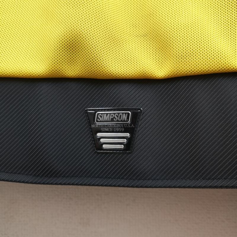 古着 USED ジャケット、上着 ジャンパー、ブルゾン SIMPSON Racing 袖取り外し可能 2WAY メッシュ レーシング ジャケット L 黄 / イエロー / yellow メンズ USED 古着 中古 50169068