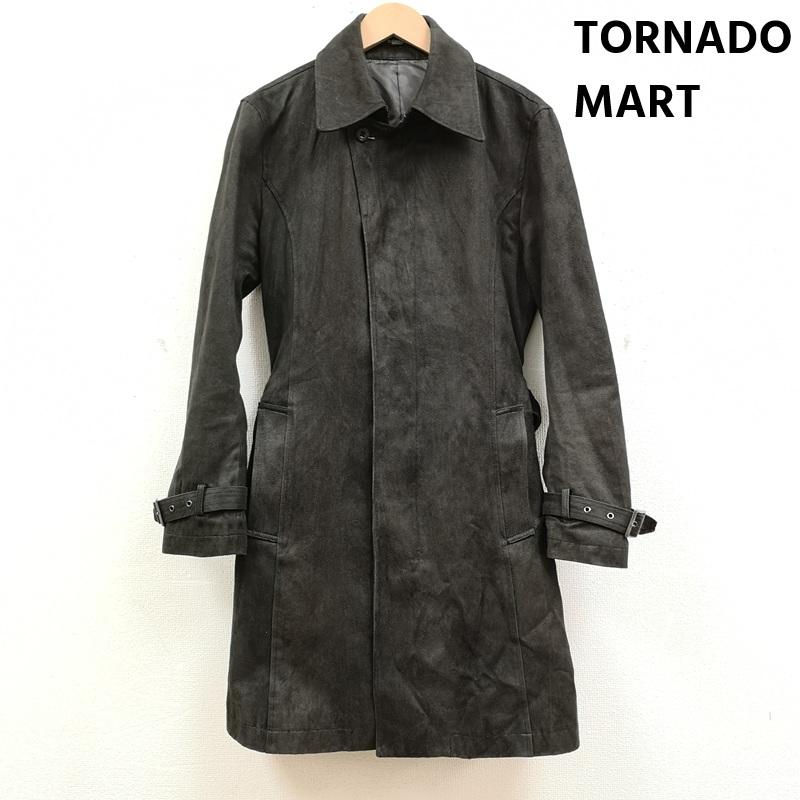 トルネードマート TORNADO MART コート コート一般 ウール ツイル ドレープ コート TCT-7501 M 黒 / ブラック / black メンズ USED 古着 中古 50169070