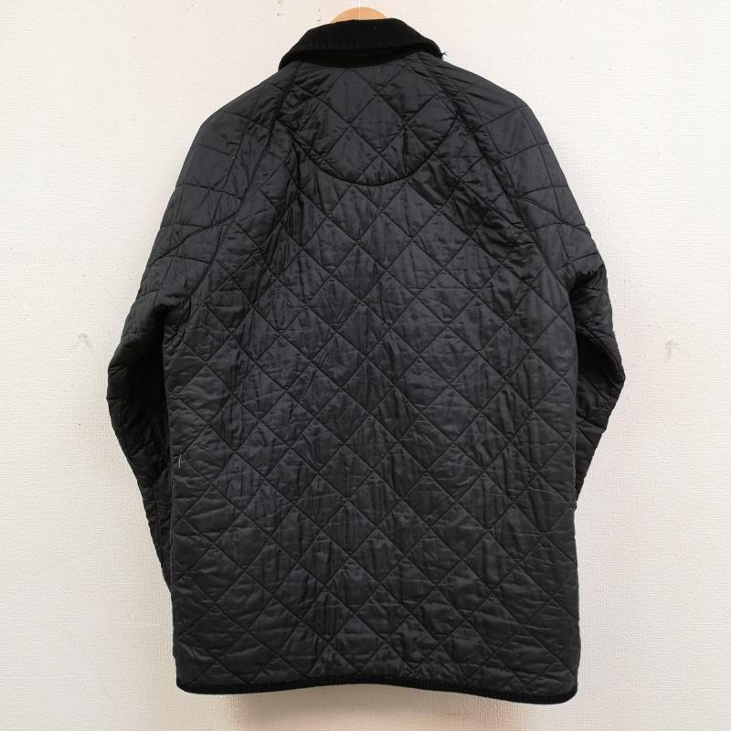 バーブァー Barbour ジャケット、上着 ジャンパー、ブルゾン LIDDESDALE コーデュロイ襟 キルティング ジャケット 黒 / ブラック / black メンズ USED 古着 中古 50169071