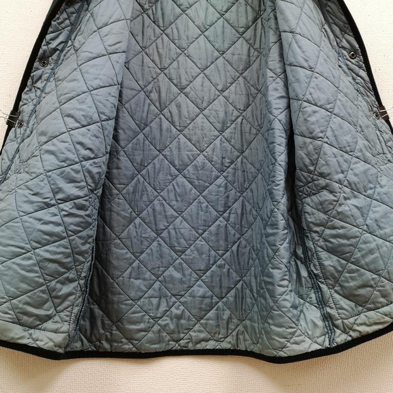 バーブァー Barbour ジャケット、上着 ジャンパー、ブルゾン LIDDESDALE コーデュロイ襟 キルティング ジャケット 黒 / ブラック / black メンズ USED 古着 中古 50169071