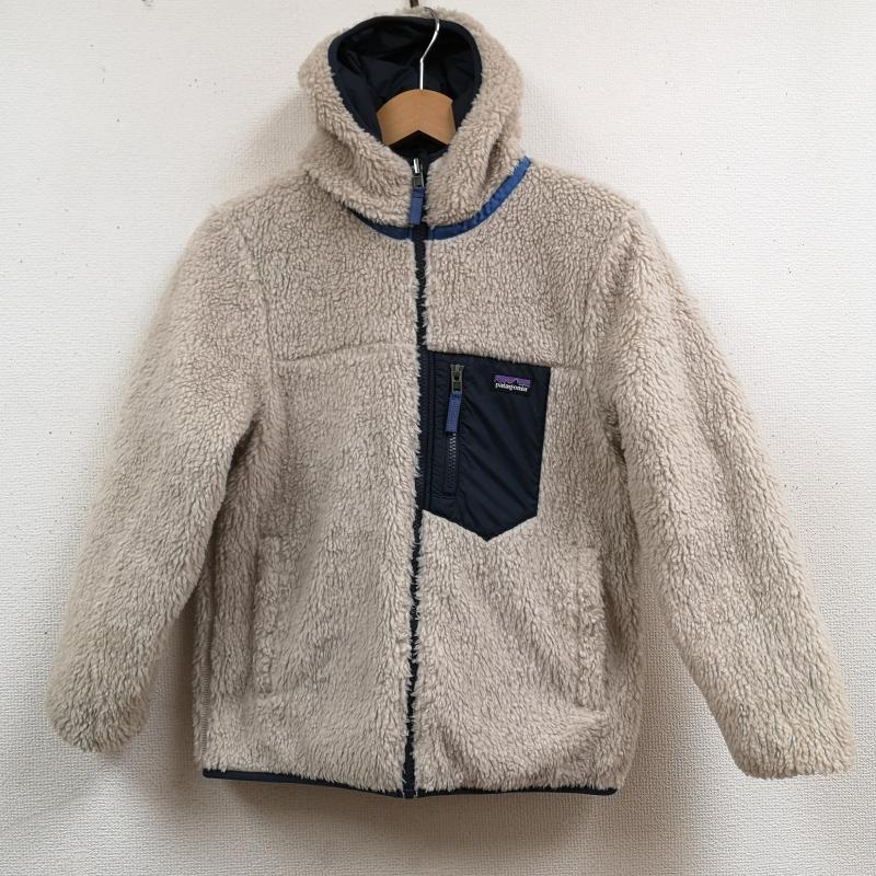 パタゴニア patagonia ジャケット、上着 ジャンパー、ブルゾン リバーシブル 2WAY ボア フリース ジャケット M 紺 / ネイビー / navy ボーイズ USED 古着 中古 50169080