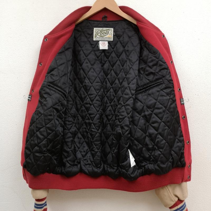 古着 USED ジャケット、上着 ジャンパー、ブルゾン Beaver Roots NHL Canadiens カナディアンズ アイスホッケー スタジアムジャンパー スタジャン L 赤 / レッド / red メンズ USED 古着 中古 50169081
