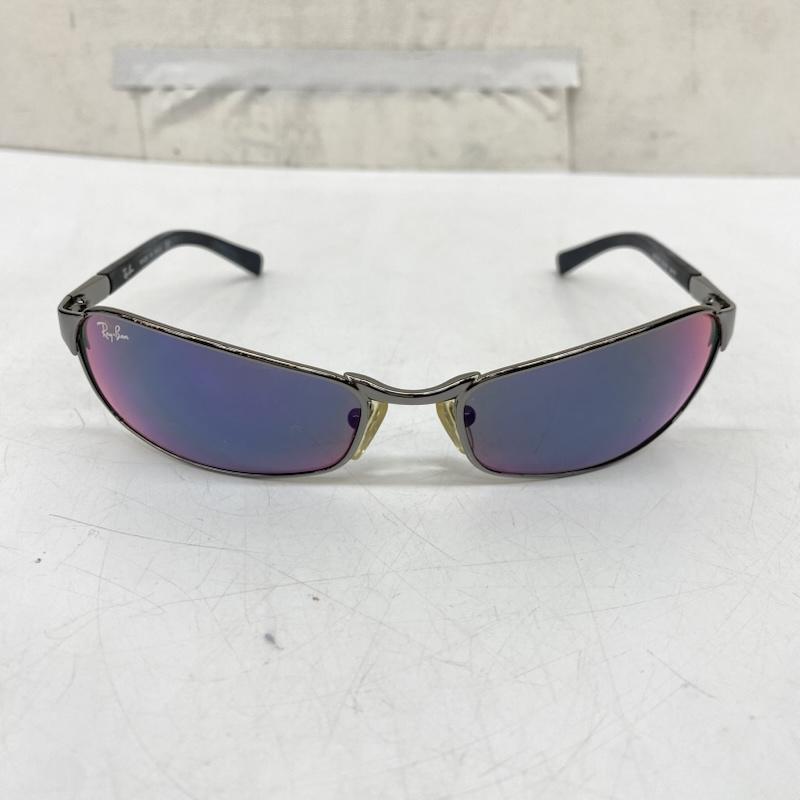 レイバン Ray-Ban めがね・サングラス サングラス RB3149 イタリア製 デルピエロモデル スクエア メタルフレーム サングラス 黒 / ブラック / black メンズ USED 古着 中古 50169082