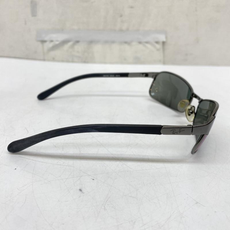 レイバン Ray-Ban めがね・サングラス サングラス RB3149 イタリア製 デルピエロモデル スクエア メタルフレーム サングラス 黒 / ブラック / black メンズ USED 古着 中古 50169082