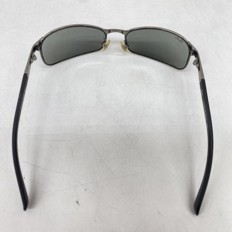 レイバン Ray-Ban めがね・サングラス サングラス RB3149 イタリア製 デルピエロモデル スクエア メタルフレーム サングラス 黒 / ブラック / black メンズ USED 古着 中古 50169082