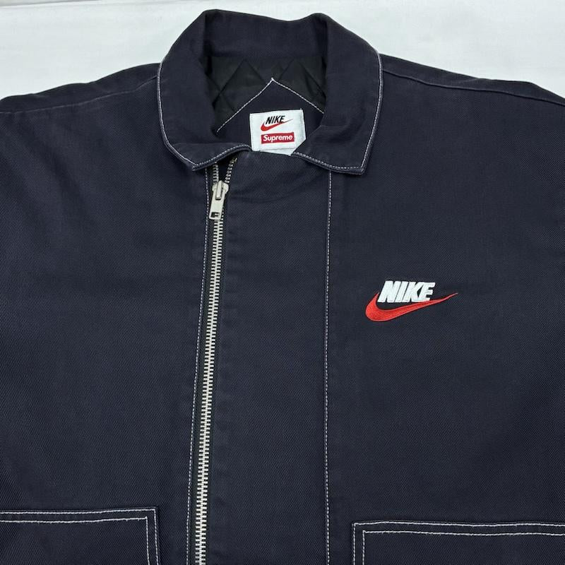 シュプリーム Supreme ジャケット、上着 ジャンパー、ブルゾン 18AW NIKE Double Zip Quilted Work Jacket ナイキ ダブルジップ キルテッド ワーク ジャケット L メンズ USED 古着 中古 50169086