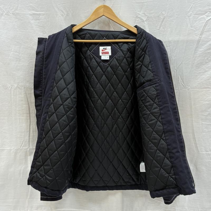 シュプリーム Supreme ジャケット、上着 ジャンパー、ブルゾン 18AW NIKE Double Zip Quilted Work Jacket ナイキ ダブルジップ キルテッド ワーク ジャケット L メンズ USED 古着 中古 50169086