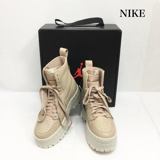 ナイキ NIKE スニーカー スニーカー エア ジョーダン 1 ブルックリン AIR JORDAN 1 BROOKLYN LEGEND OREWOOD fj5737-200 23.5cm ベージュ / ベージュ / beige レディース USED 古着 中古 50169089