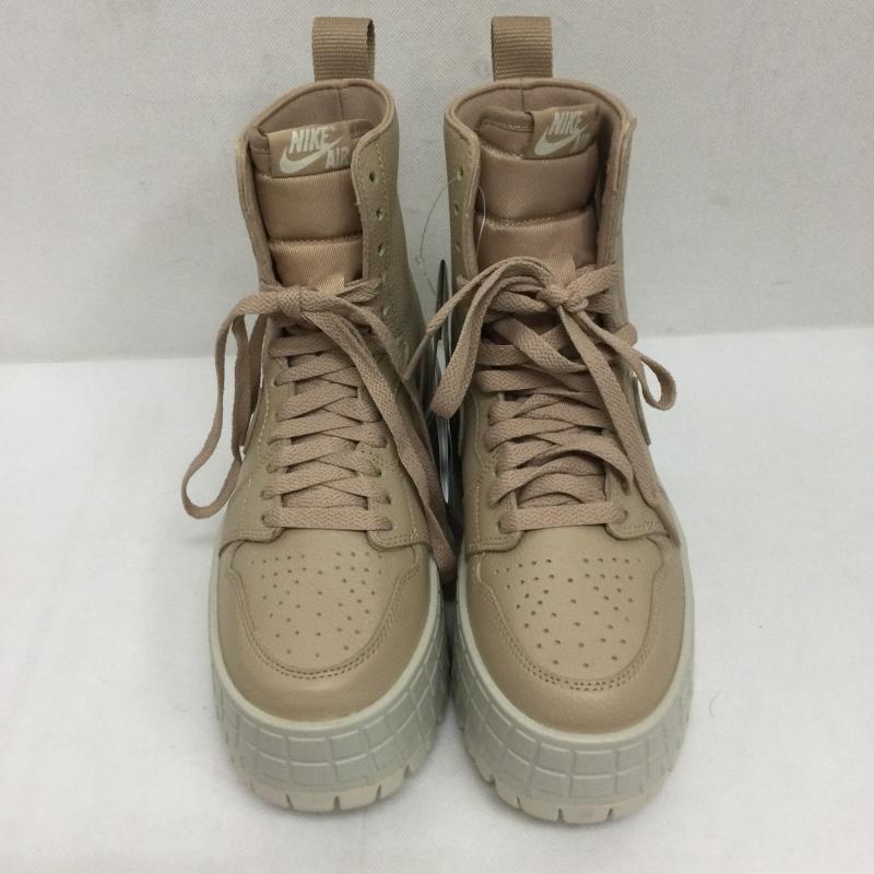 ナイキ NIKE スニーカー スニーカー エア ジョーダン 1 ブルックリン AIR JORDAN 1 BROOKLYN LEGEND OREWOOD fj5737-200 23.5cm ベージュ / ベージュ / beige レディース USED 古着 中古 50169089