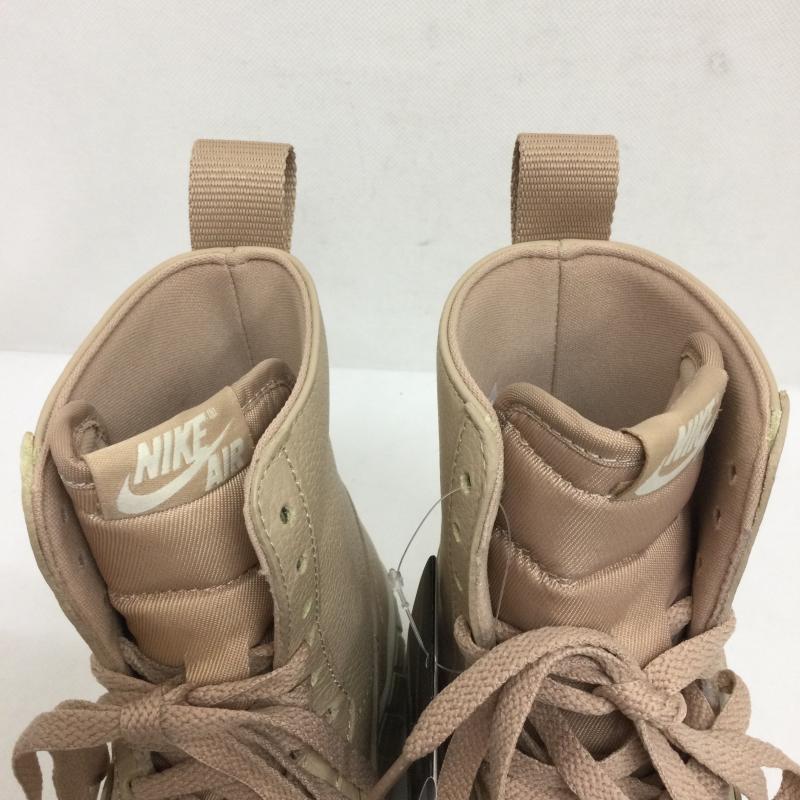 ナイキ NIKE スニーカー スニーカー エア ジョーダン 1 ブルックリン AIR JORDAN 1 BROOKLYN LEGEND OREWOOD fj5737-200 23.5cm ベージュ / ベージュ / beige レディース USED 古着 中古 50169089