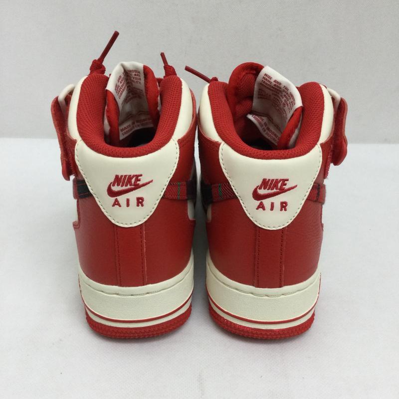 ナイキ NIKE スニーカー スニーカー NIKE AIR FORCE 1 MID  07 LX PALE IVORY UNIVERSITY  DV0792-101 24.0cm 赤 / レッド / red レディース USED 古着 中古 50169090