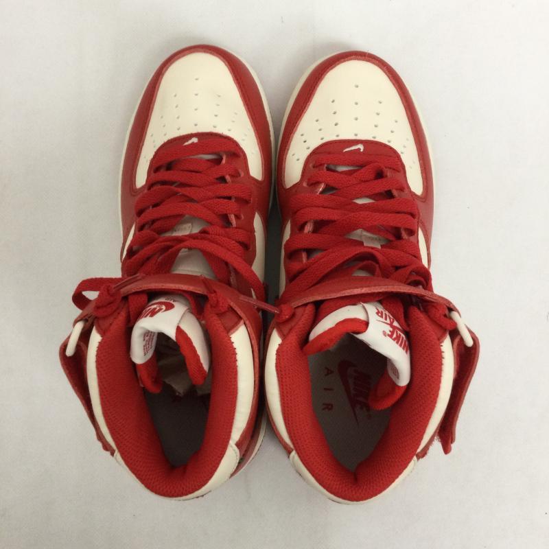 ナイキ NIKE スニーカー スニーカー NIKE AIR FORCE 1 MID  07 LX PALE IVORY UNIVERSITY  DV0792-101 24.0cm 赤 / レッド / red レディース USED 古着 中古 50169090