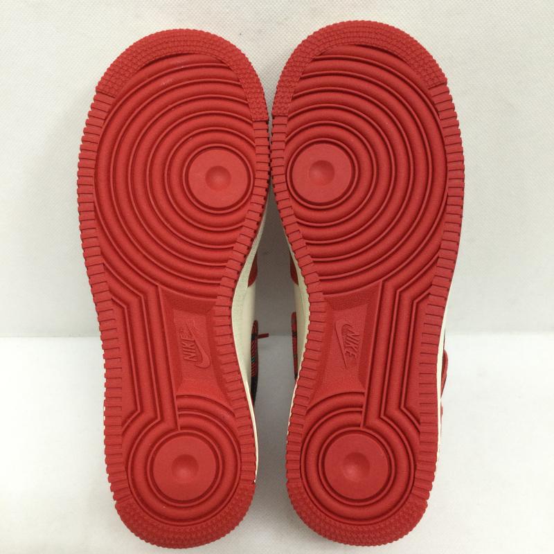 ナイキ NIKE スニーカー スニーカー NIKE AIR FORCE 1 MID  07 LX PALE IVORY UNIVERSITY  DV0792-101 24.0cm 赤 / レッド / red レディース USED 古着 中古 50169090