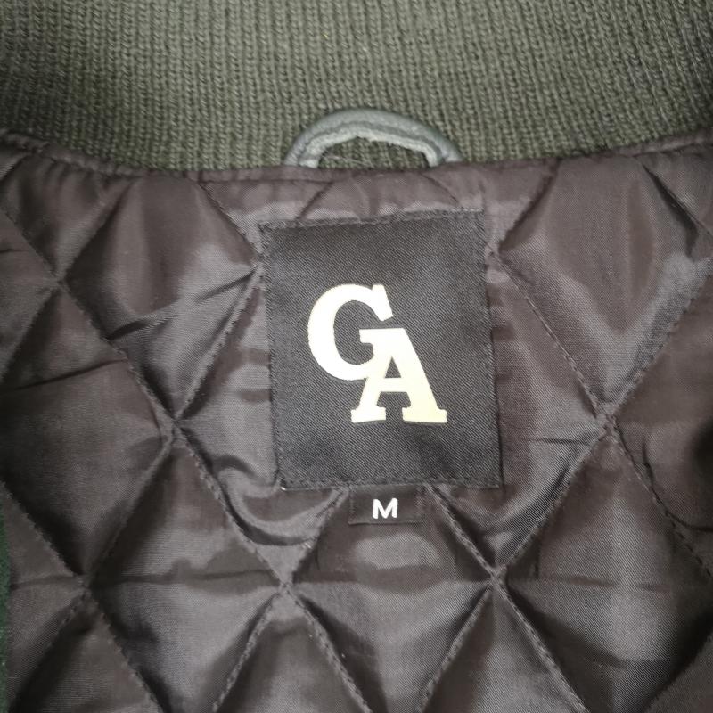 ゴールデンベア Golden Bear ジャケット、上着 ジャンパー、ブルゾン USA製 GB Sport キルティング ウール スタジアム ジャケット スタジャン M 緑 / グリーン / green メンズ USED 古着 中古 50169095