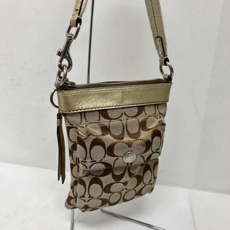 コーチ COACH ショルダーバッグ ショルダーバッグ 7082 ショルダーバッグ ロゴ シグネチャ - レディース USED 古着 中古 50169112