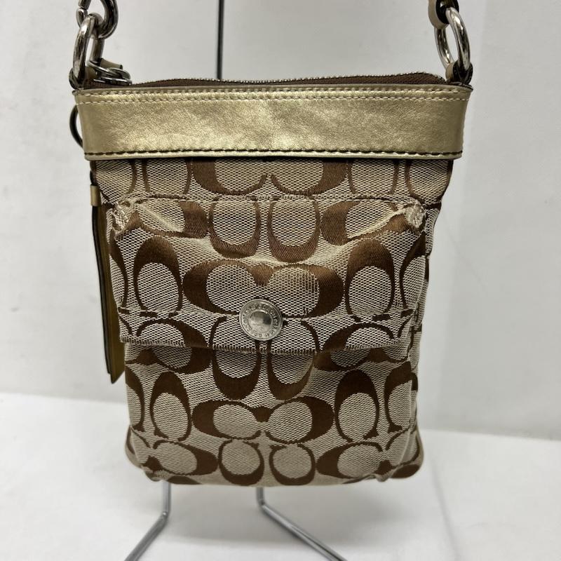コーチ COACH ショルダーバッグ ショルダーバッグ 7082 ショルダーバッグ ロゴ シグネチャ - レディース USED 古着 中古 50169112