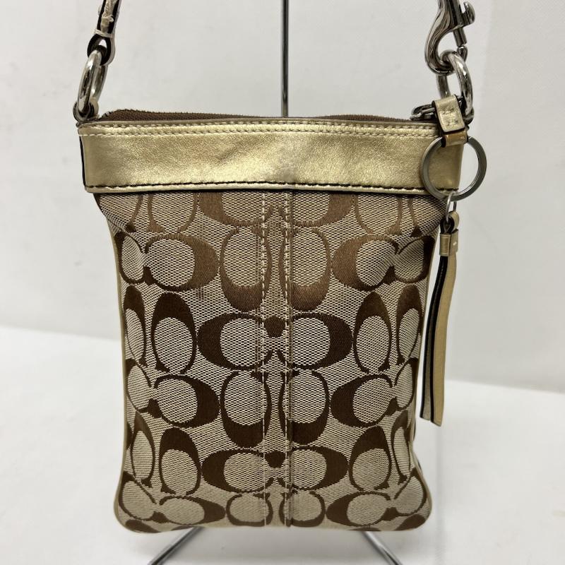 コーチ COACH ショルダーバッグ ショルダーバッグ 7082 ショルダーバッグ ロゴ シグネチャ - レディース USED 古着 中古 50169112