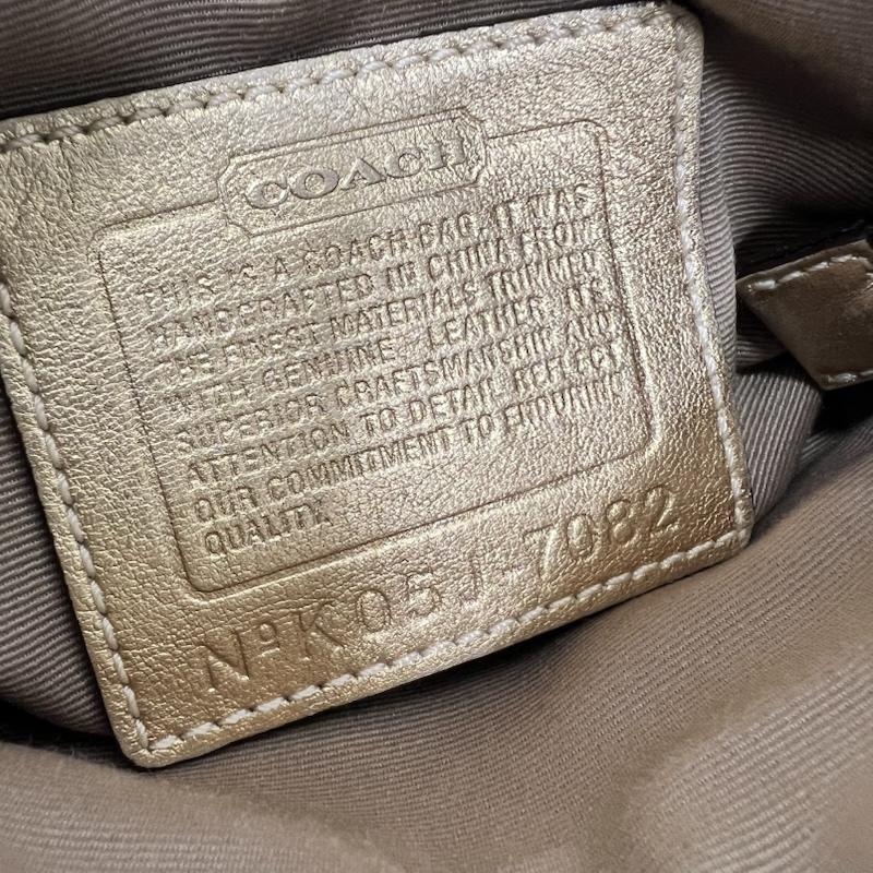 コーチ COACH ショルダーバッグ ショルダーバッグ 7082 ショルダーバッグ ロゴ シグネチャ - レディース USED 古着 中古 50169112