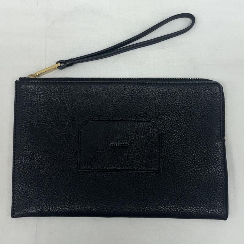 オールセインツ ALLSAINTS クラッチバッグ、パーティバッグ クラッチバッグ、パーティバッグ JOSHI LARGE WALLET レザー セカンド バッグ ウォレット クラッチ バッグ - 黒 / ブラック / black メンズ USED 古着 中古 50169116