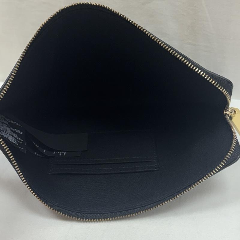 オールセインツ ALLSAINTS クラッチバッグ、パーティバッグ クラッチバッグ、パーティバッグ JOSHI LARGE WALLET レザー セカンド バッグ ウォレット クラッチ バッグ - 黒 / ブラック / black メンズ USED 古着 中古 50169116