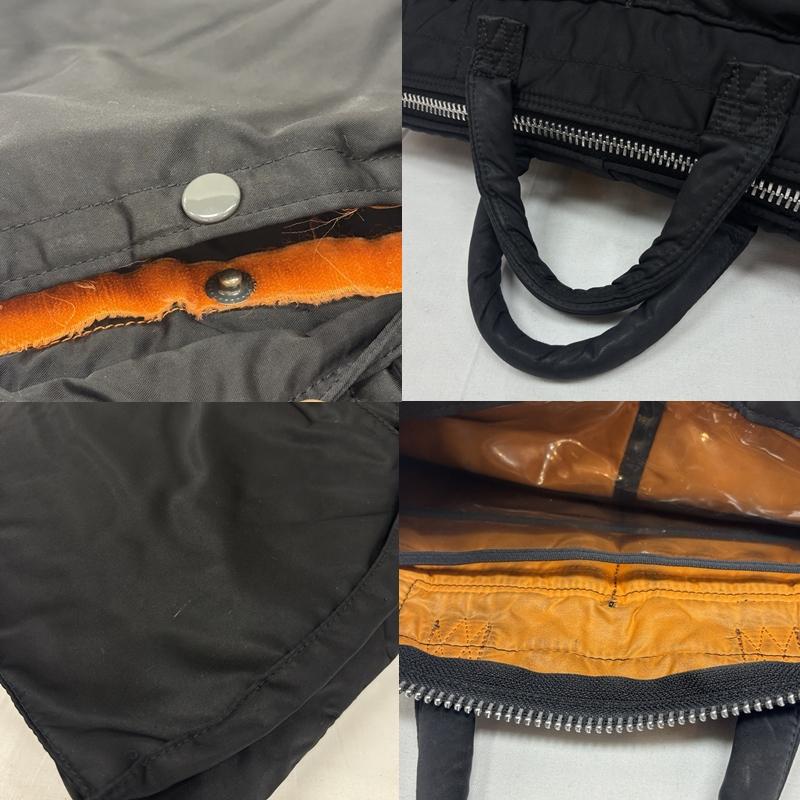 ポーター PORTER ハンドバッグ ハンドバッグ TANKER タンカー ナイロン ハンド ブリーフ バッグ - 黒 / ブラック / black メンズ USED 古着 中古 50169118