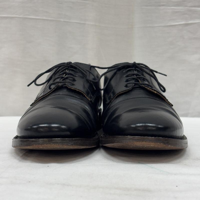 カミナンド CAMINANDO 革靴 革靴 ナノユニバース 別注 外羽 プレーントゥ レザー シューズ US：7 黒 / ブラック / black メンズ USED 古着 中古 50169124