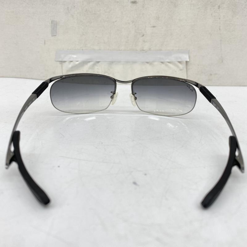 レイバン Ray-Ban めがね・サングラス サングラス RB8033 004/8G Phiten Racing ファイテンレーシング スモークグラデーション シリコンラバー サングラス 黒 / ブラック / black メンズ USED 古着 中古 50169125