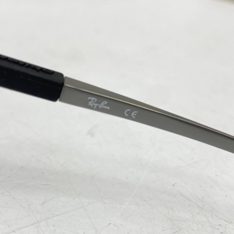 レイバン Ray-Ban めがね・サングラス サングラス RB8033 004/8G Phiten Racing ファイテンレーシング スモークグラデーション シリコンラバー サングラス 黒 / ブラック / black メンズ USED 古着 中古 50169125