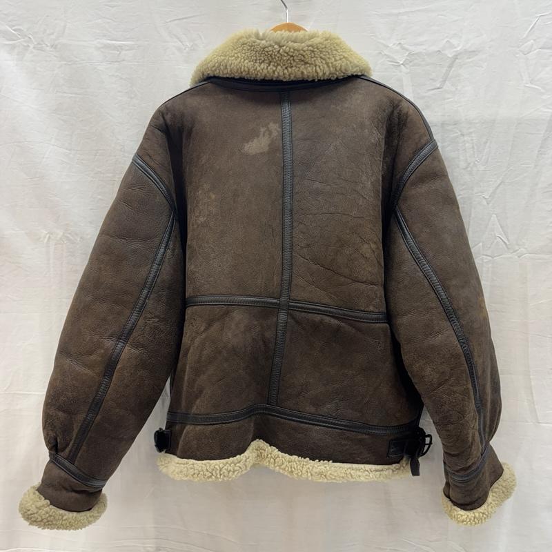 古着 USED ジャケット、上着 フライトジャケット POTTAR B-3 ムートンレザー フライト ボンバー ジャケット M メンズ USED 古着 中古 50169126