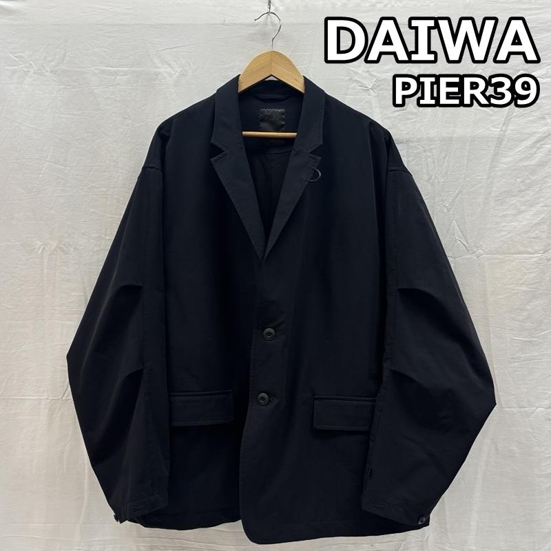 ダイワ DAIWA ジャケット、上着 ジャケット、ブレザー BJ-54022 ナイロン テーラード ラペルド ジャケット 2B オーバーサイズ L 黒 / ブラック / black メンズ USED 古着 中古 50169127