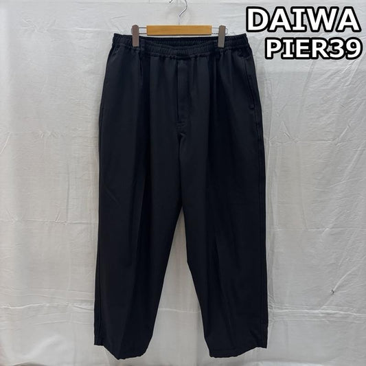 ダイワ DAIWA ボトムス ボトムス BP-31122(FS) 2タック ナイロン ワイド パンツ L 黒 / ブラック / black メンズ USED 古着 中古 50169128