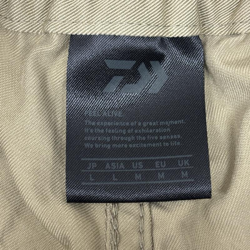 ダイワ DAIWA ボトムス ボトムス BP-38022W TECH 8POCKET PANTS TWILL テック ナイロン パンツ L ベージュ / ベージュ / beige メンズ USED 古着 中古 50169129