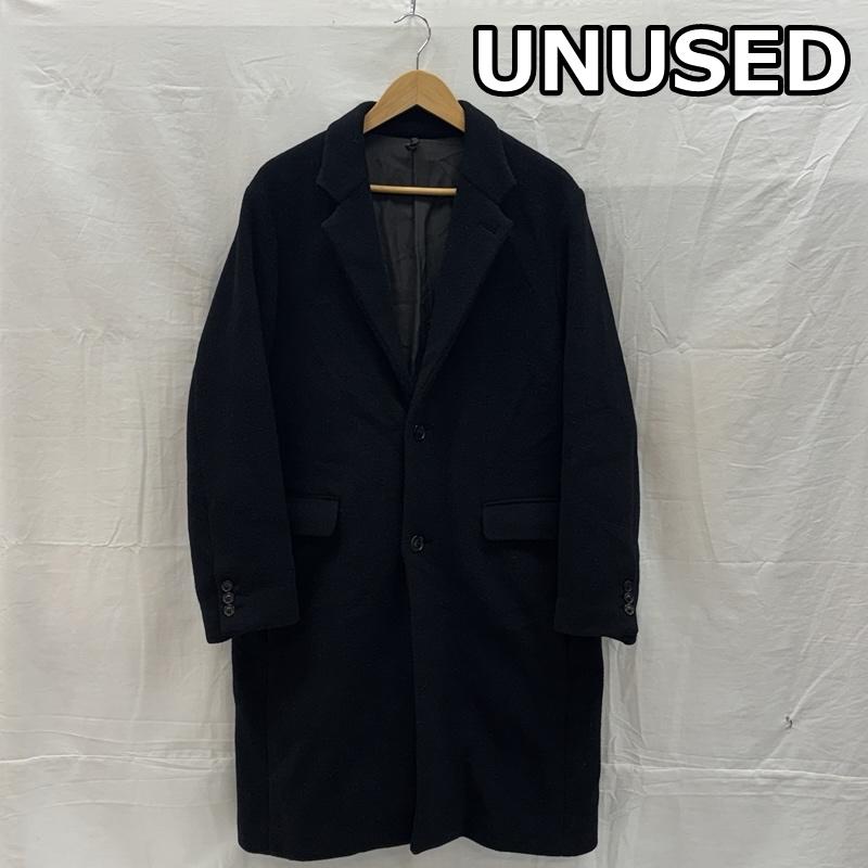 アンユーズド UNUSED コート コート一般 US0982 ウール チェスター コート 2B 1 黒 / ブラック / black メンズ USED 古着 中古 50169135