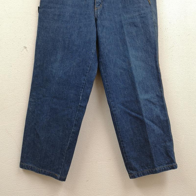 古着 USED パンツ デニム、ジーンズ Trussardi Jeans 90s ボタン ロゴ 刻印 サイド テープ デザイン デニム パンツ 28-8925 52 インディゴ / インディゴ / Indigo メンズ USED 古着 中古 50169136