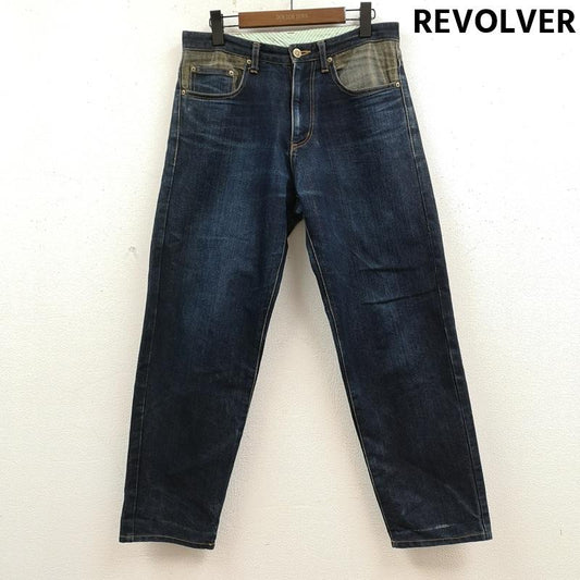 リボルバー REVOLVER パンツ デニム、ジーンズ 日本製 ジップフライ 切り替え デニム パンツ TINR-0942 インディゴ / インディゴ / Indigo メンズ USED 古着 中古 50169139