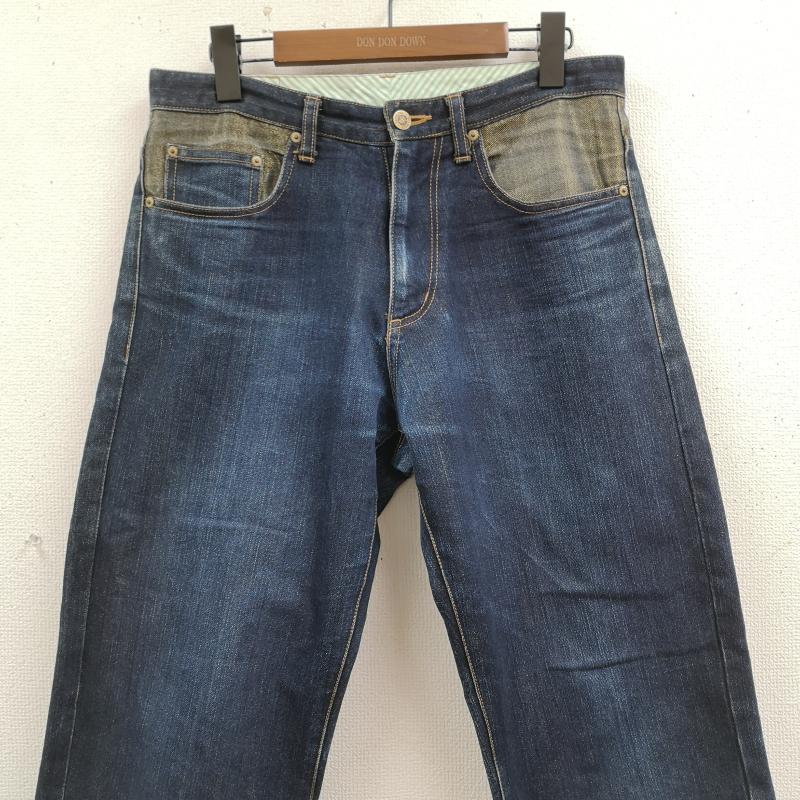 リボルバー REVOLVER パンツ デニム、ジーンズ 日本製 ジップフライ 切り替え デニム パンツ TINR-0942 インディゴ / インディゴ / Indigo メンズ USED 古着 中古 50169139
