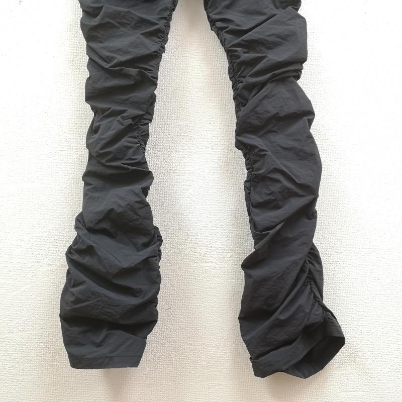 アトモス atmos パンツ ワークパンツ、ペインターパンツ 22AW 異素材 ドッキング フレア パンツ AYPT10-blk S 黒 / ブラック / black レディース USED 古着 中古 50169141